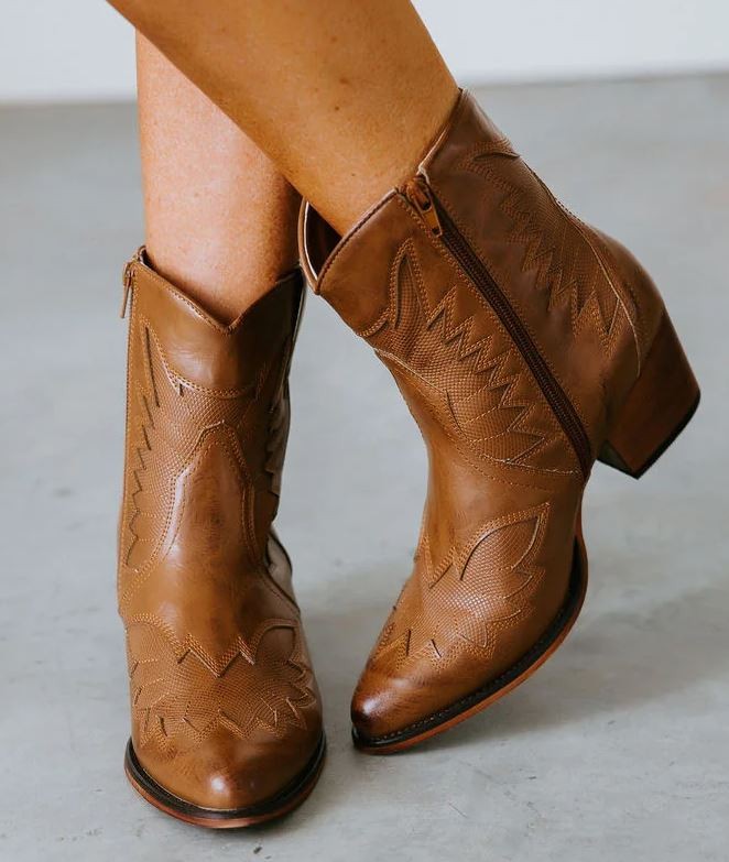 Aiden Western Bootie