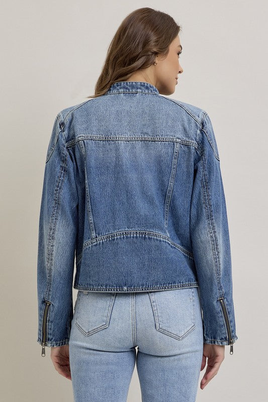 Blaze Moto Denim Jacket
