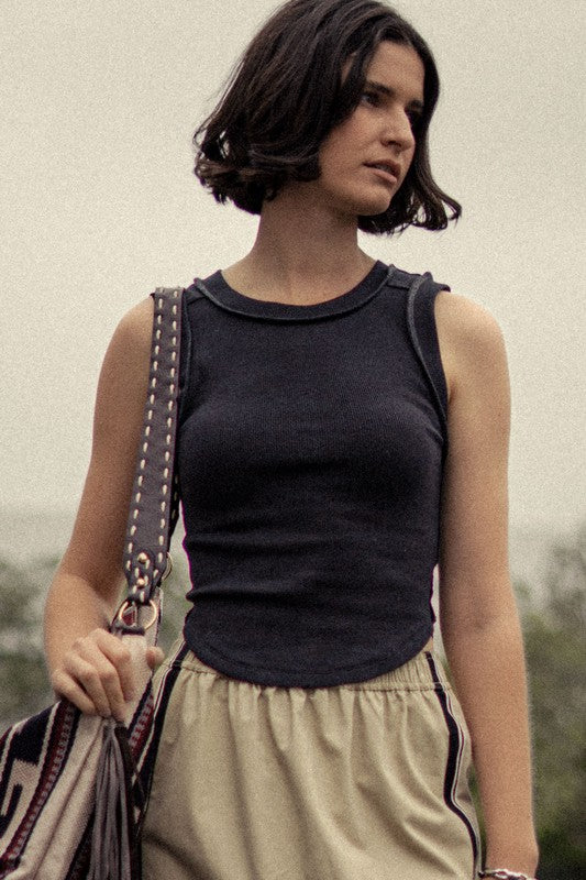 Sydney Ribbed Tank (3 colors)