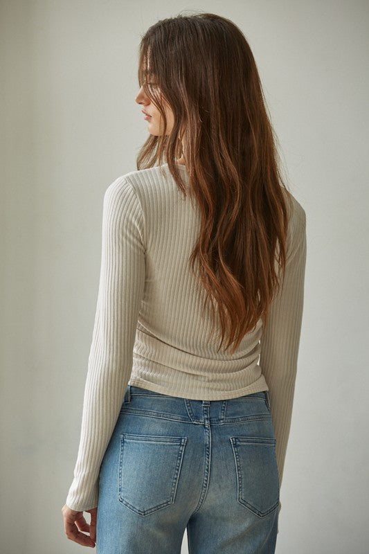 Asa Ribbed Top (2 colors)