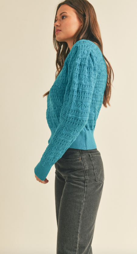 Disco Pointelle Knit