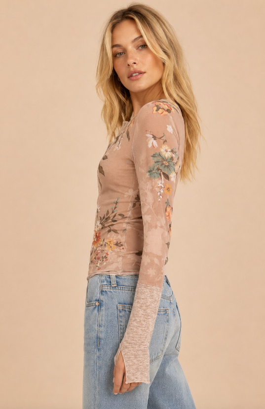 Heirloom Floral Top