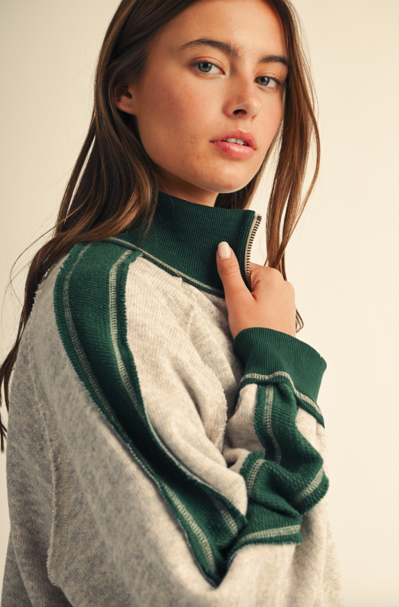 Courtside Quarter-zip