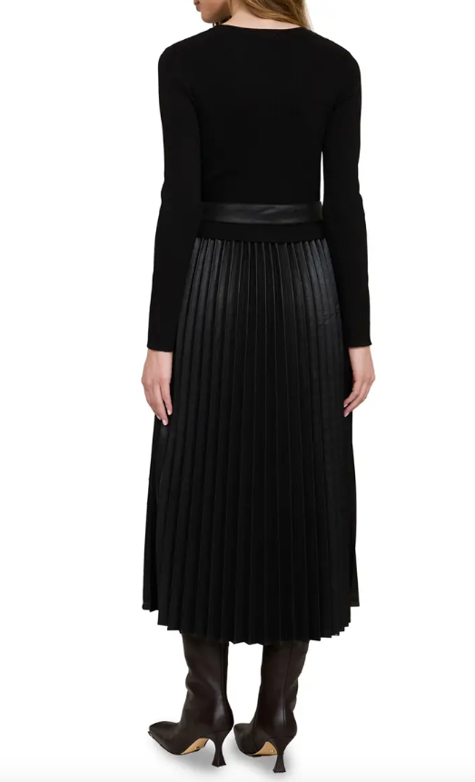 Colette Belted Midi Dress