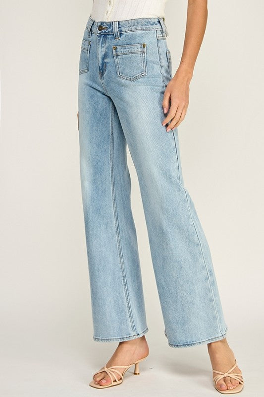 Coastal Tide Flare Denim