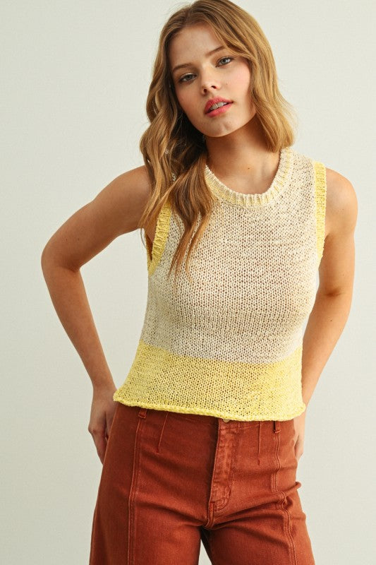 Sunny Knit Tank