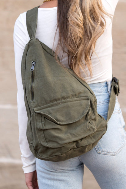 Bolsa Nova Canvas Sling Bag