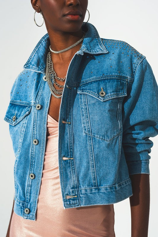 Stevie Studded Jacket