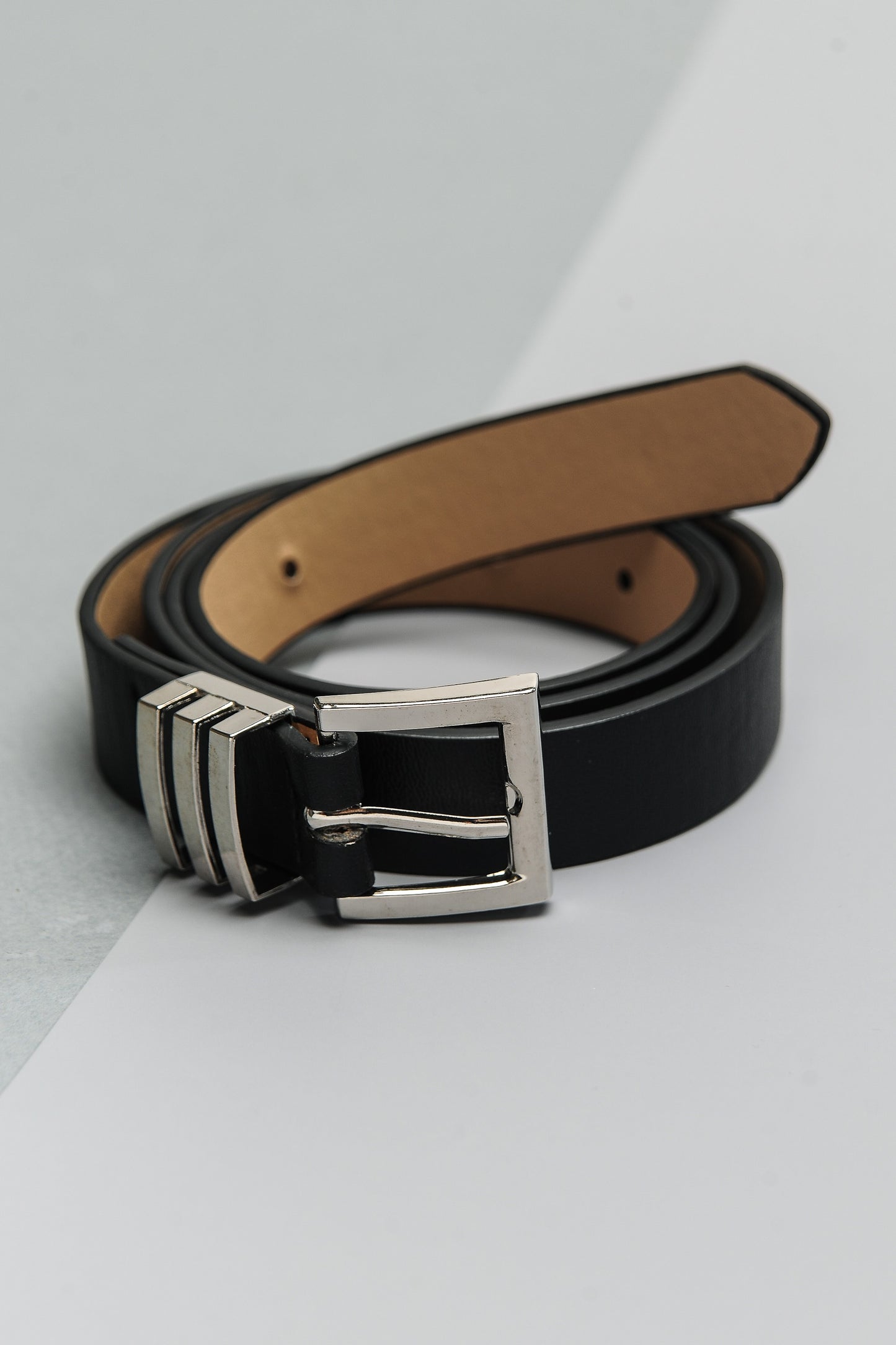 Square Buckle Belt (2 colors)