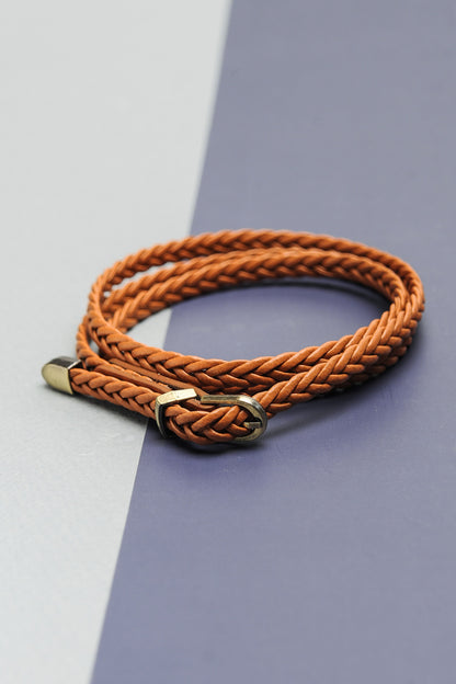 Braided Skinny Belt (3 colors)