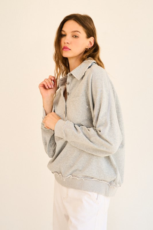 Brody Polo Sweatshirt