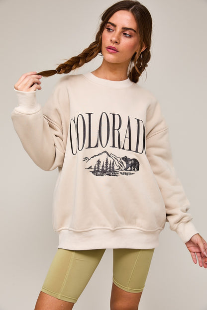 Colorado Embroidered Pullover