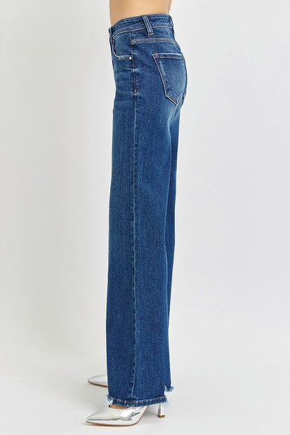 Rise Wide Leg Jeans