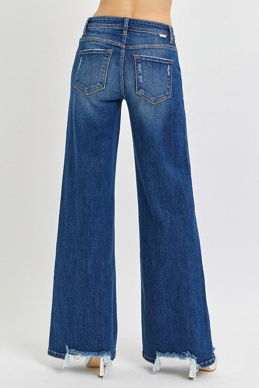 Rise Wide Leg Jeans