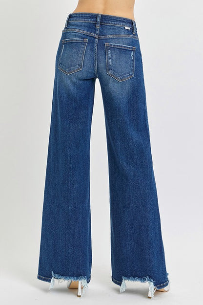 Rise Wide Leg Jeans