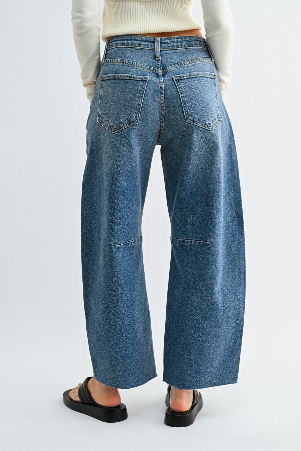 Refined Barrel Jean