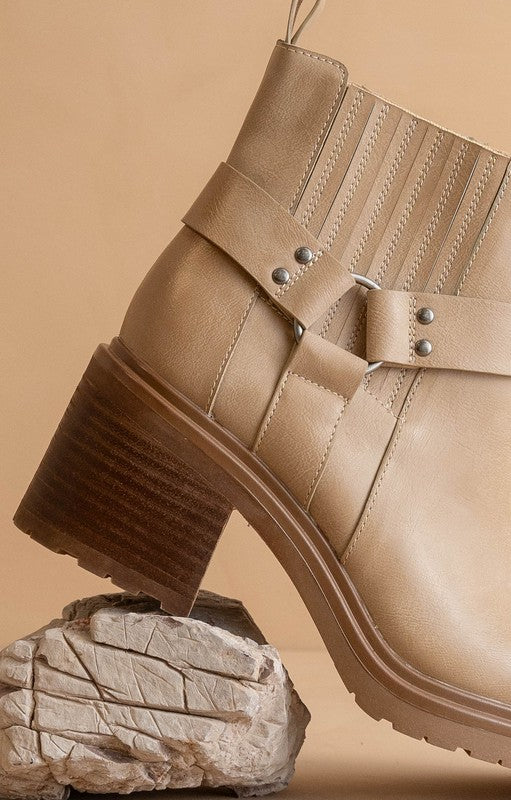 Blondie Moto Bootie