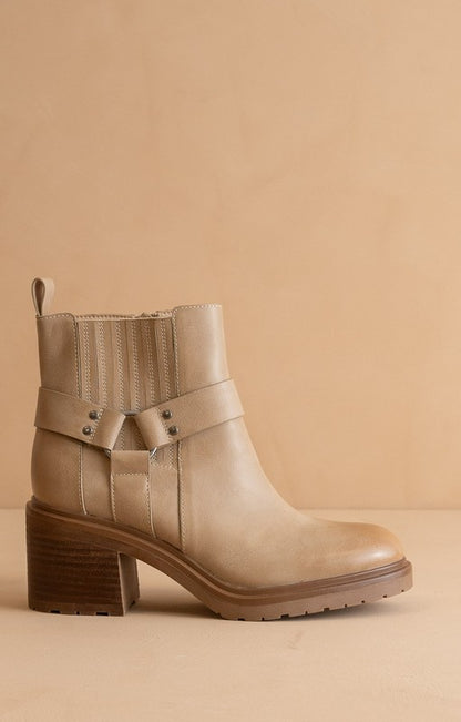 Blondie Moto Bootie