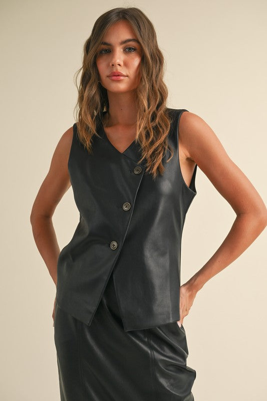 Rocky Leather Vest