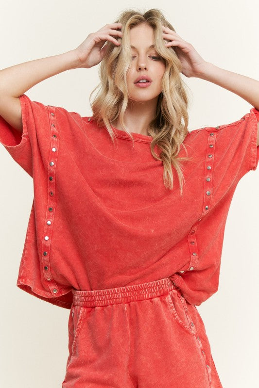 Emery Studded Top