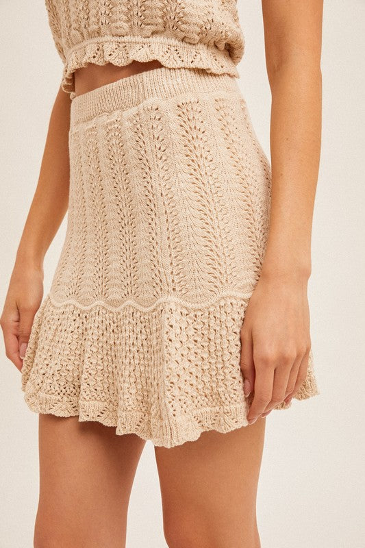 Chloe Crochet Skirt