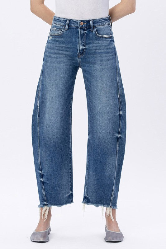 Cora Barrel Jeans