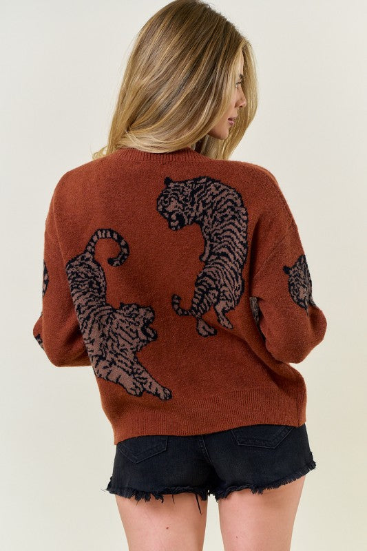 Zodiac Tiger Sweater