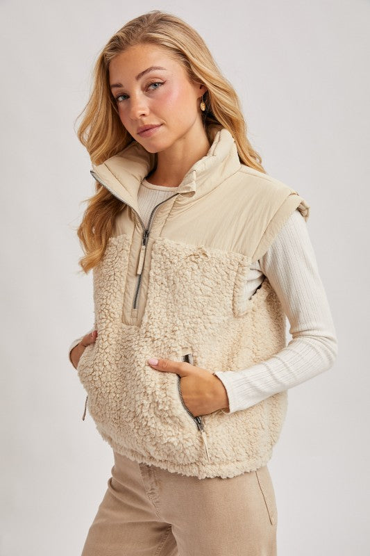 Cove Sherpa Vest (2 colors)