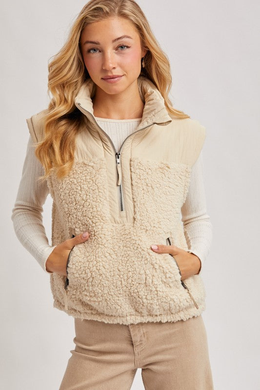 Cove Sherpa Vest (2 colors)