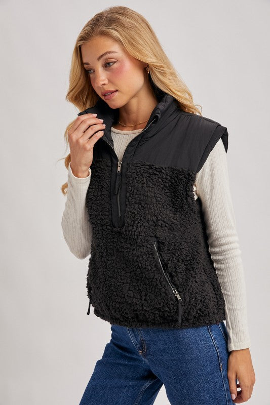 Cove Sherpa Vest (2 colors)