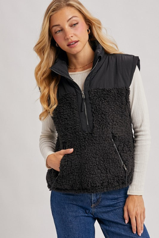 Cove Sherpa Vest (2 colors)