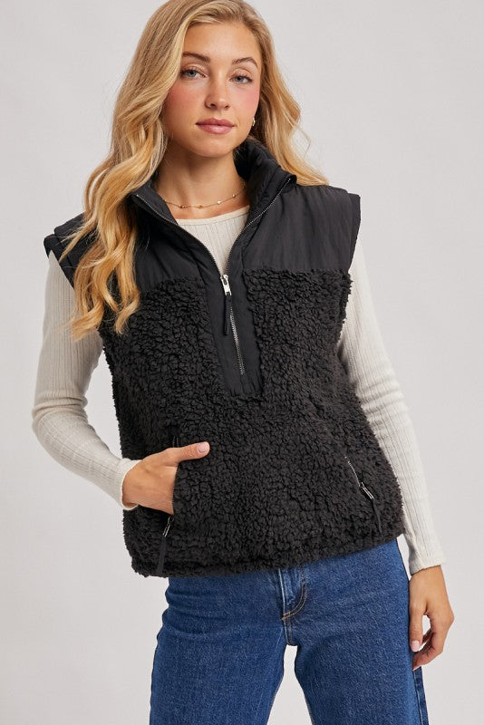 Cove Sherpa Vest (2 colors)
