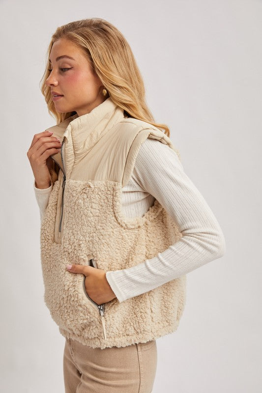 Cove Sherpa Vest (2 colors)