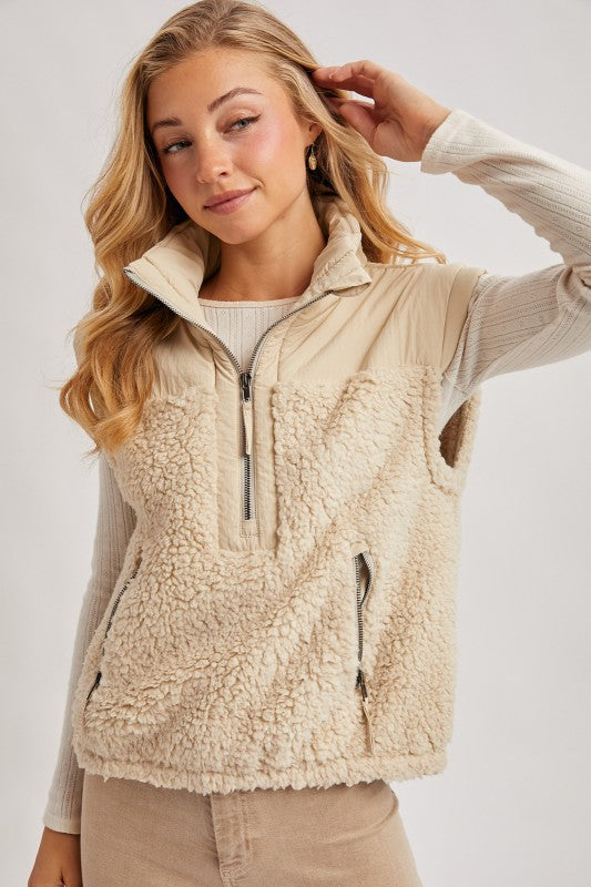 Cove Sherpa Vest (2 colors)