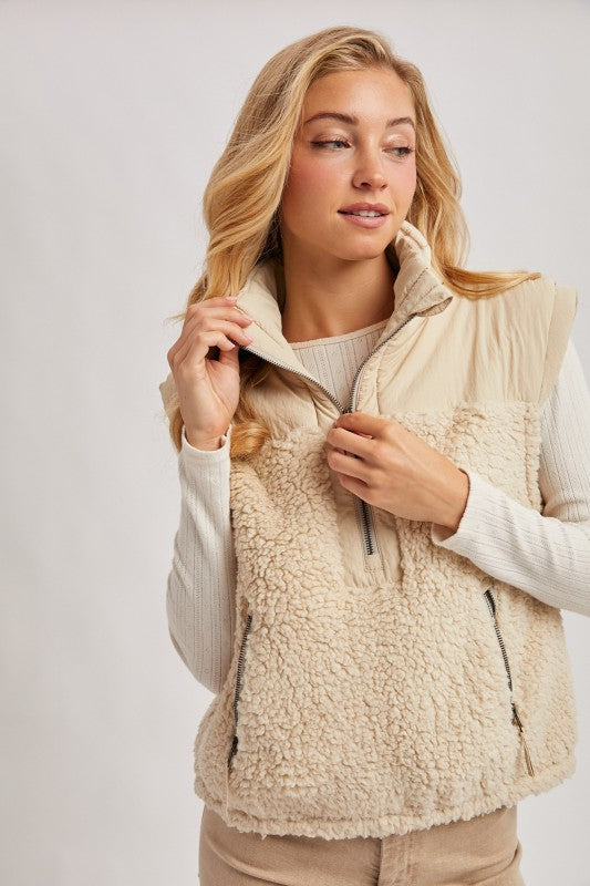 Cove Sherpa Vest (2 colors)