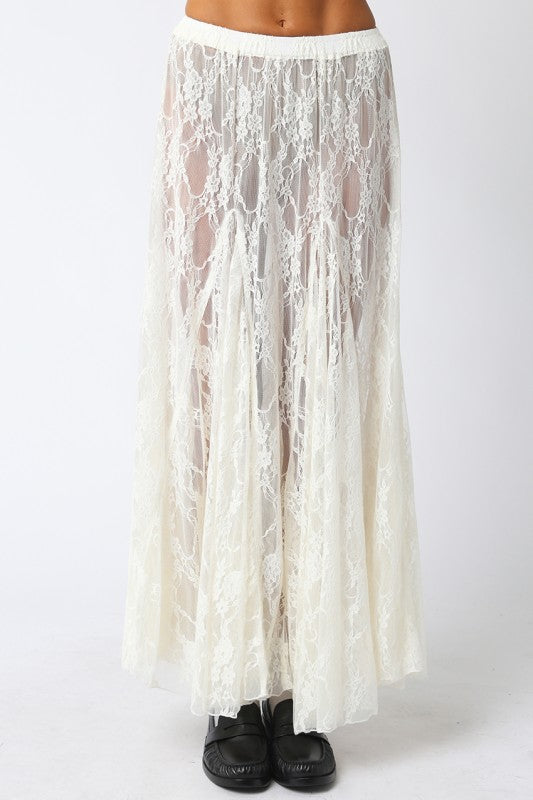 Chloe Lace Skirt (2 colors)