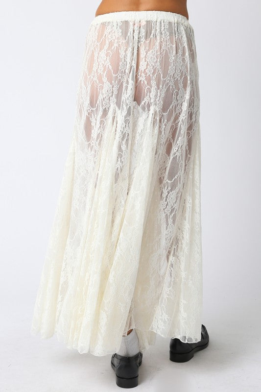 Chloe Lace Skirt (2 colors)