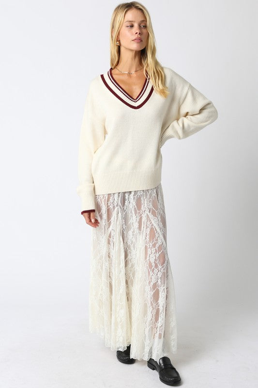 Chloe Lace Skirt (2 colors)