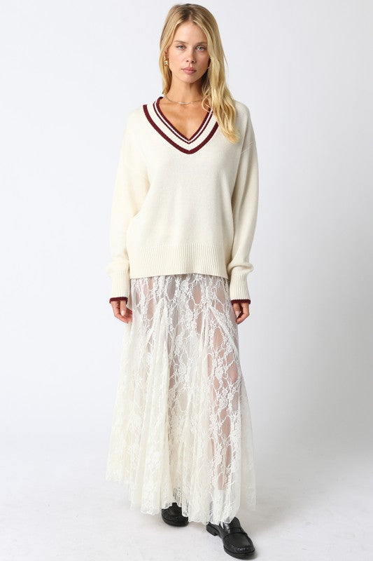 Chloe Lace Skirt (2 colors)