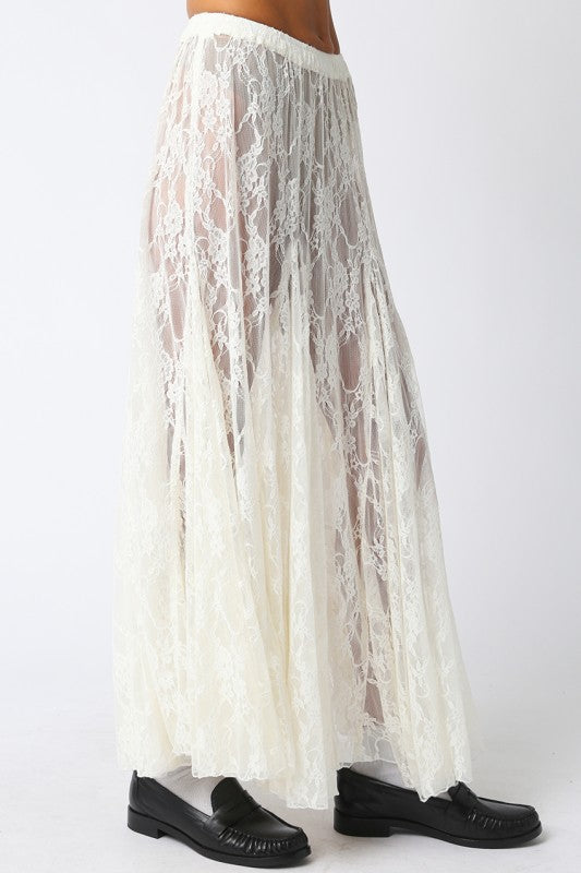 Chloe Lace Skirt (2 colors)