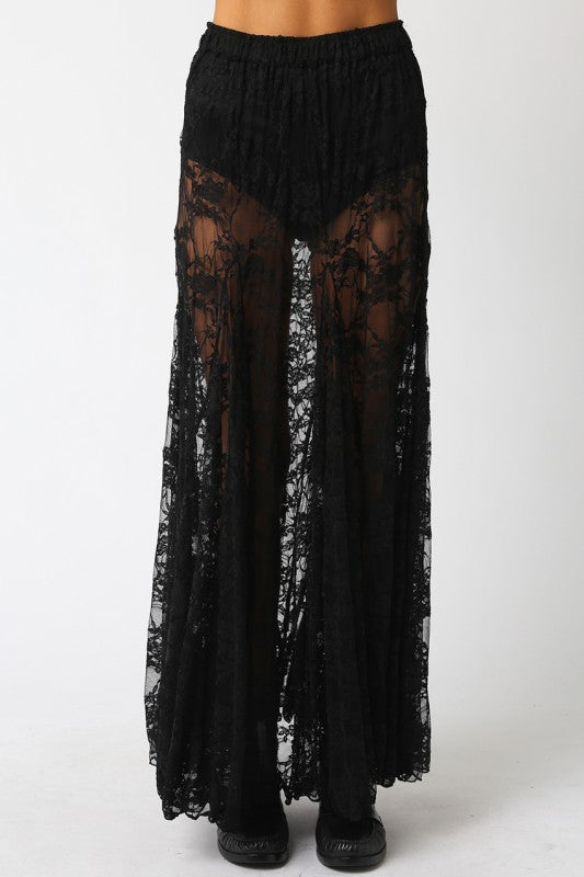 Chloe Lace Skirt (2 colors)