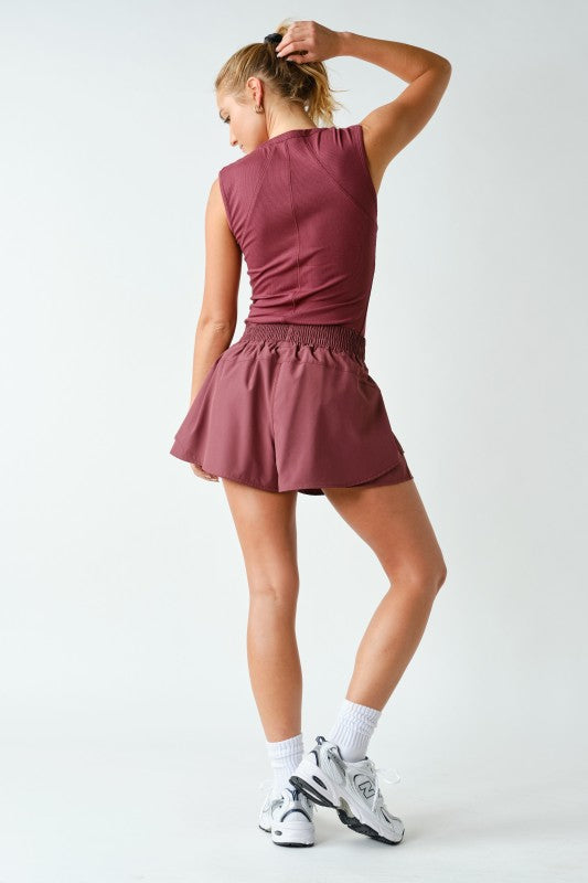 Nico Ribbed Tank (2 colors)