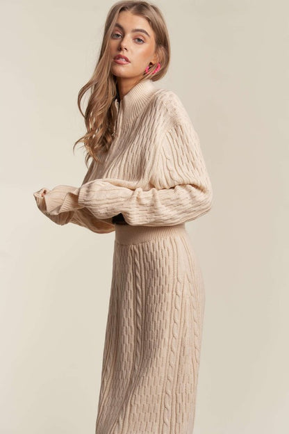 Camille Sweater Skirt Set