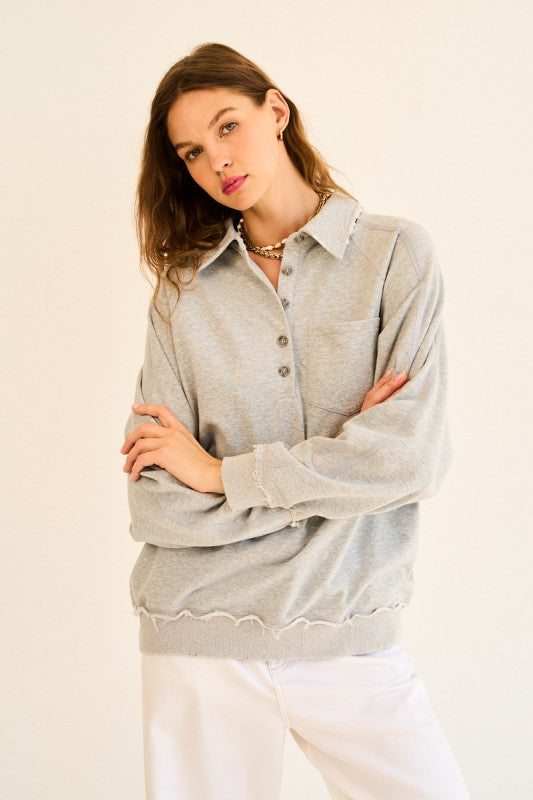 Brody Polo Sweatshirt