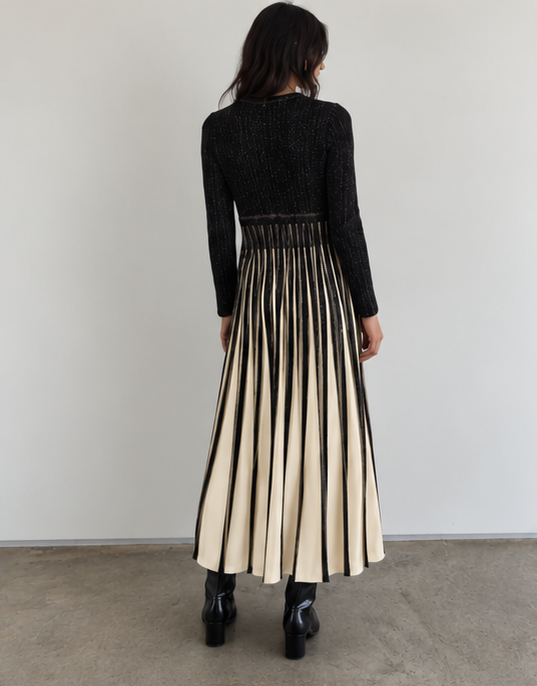 Starfall Pleated Midi