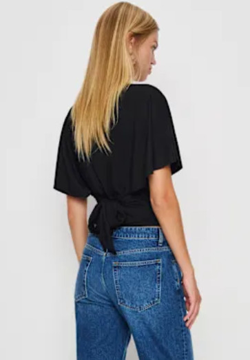 Cici Cinch-Back Top