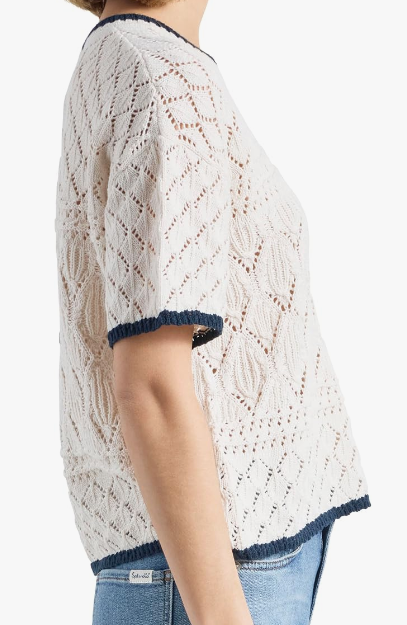 Sailor Pointelle Top