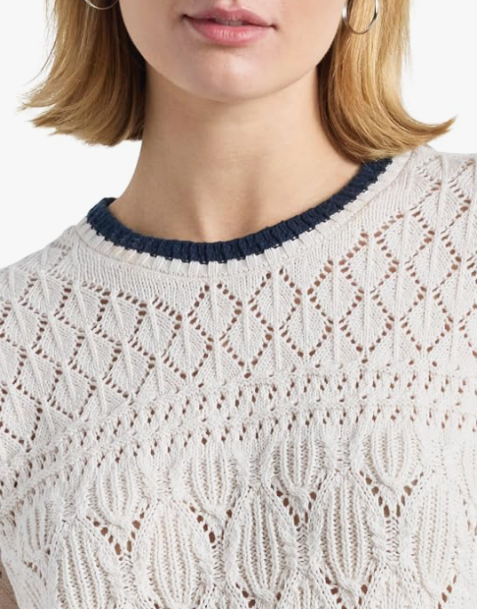 Sailor Pointelle Top