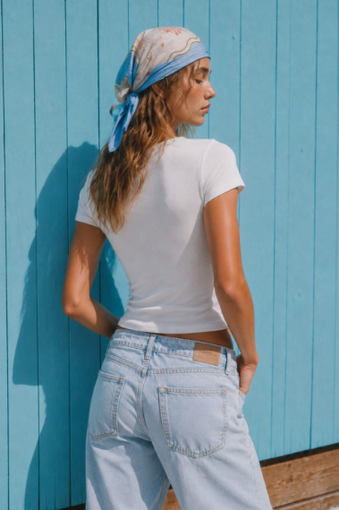 Tessa Twist-Front Tee