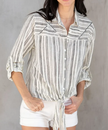 Stevie Button-Up